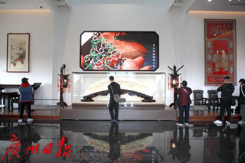 打卡广州市文化馆新馆非遗展