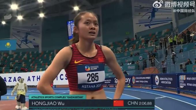 【田径】室内亚锦赛径赛场 中国姑娘捷报频传