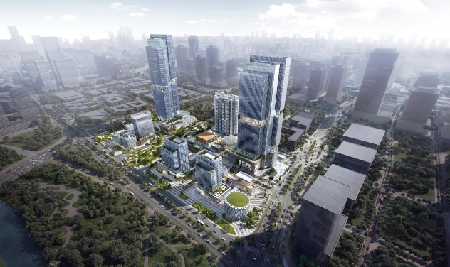45万平方米！深圳前海中集国际中心超大型城市综合体封顶