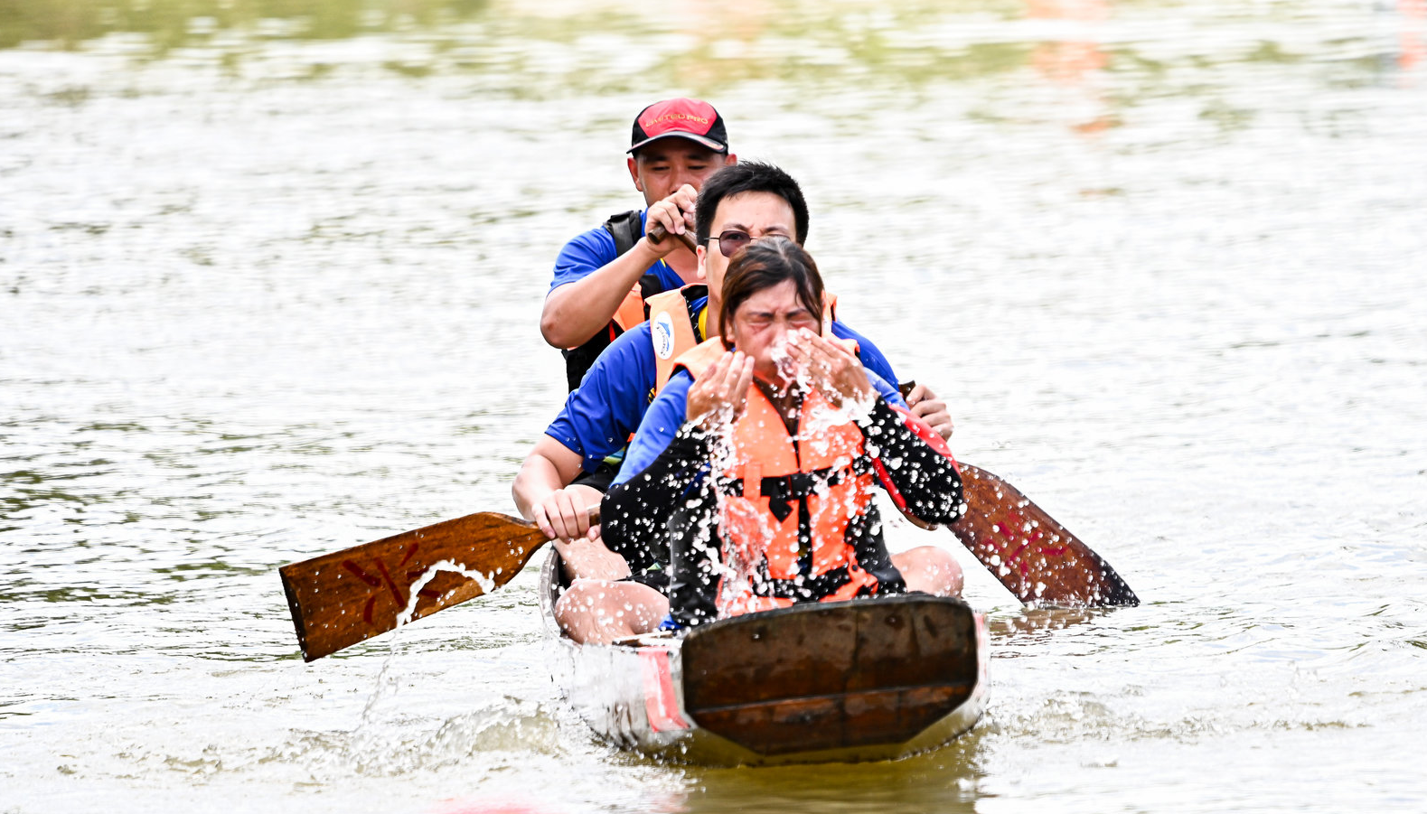 阔别七载，南沙区横沥镇三人农艇运动会再开锣