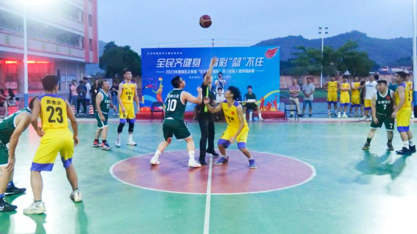 增城区正果镇“村BA”火热开赛！13支球队风采抢先看！