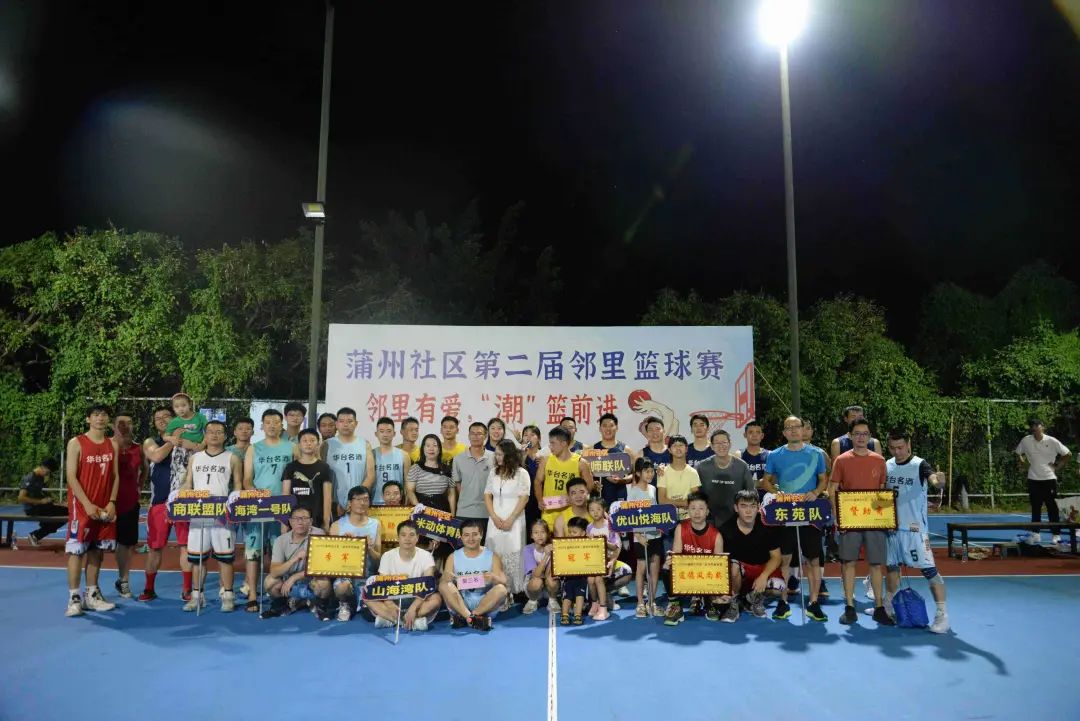 邻里有爱，“潮”篮前进！南沙蒲州社区第二届篮球赛落下帷幕