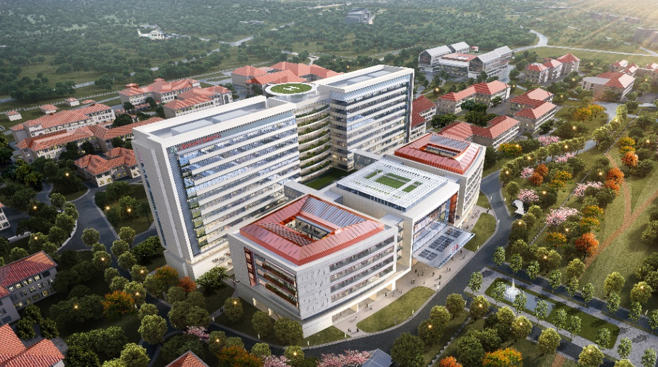 上海市公共卫生临床中心应急医学中心项目主体结构顺利完工