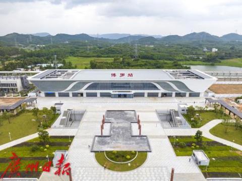 探营广汕高铁博罗站
