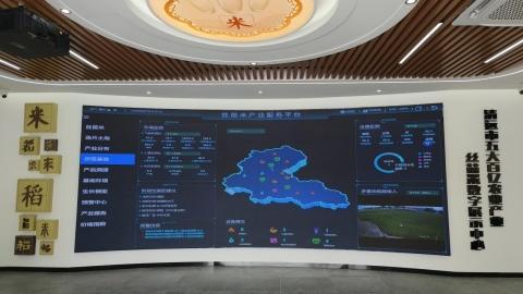 清远市首个丝苗米数字展示中心落地佛冈