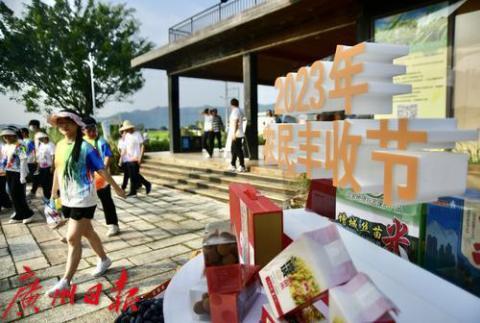 增城区庆祝2023年中国农民丰收节主场活动的和美乡村健康跑正式开跑