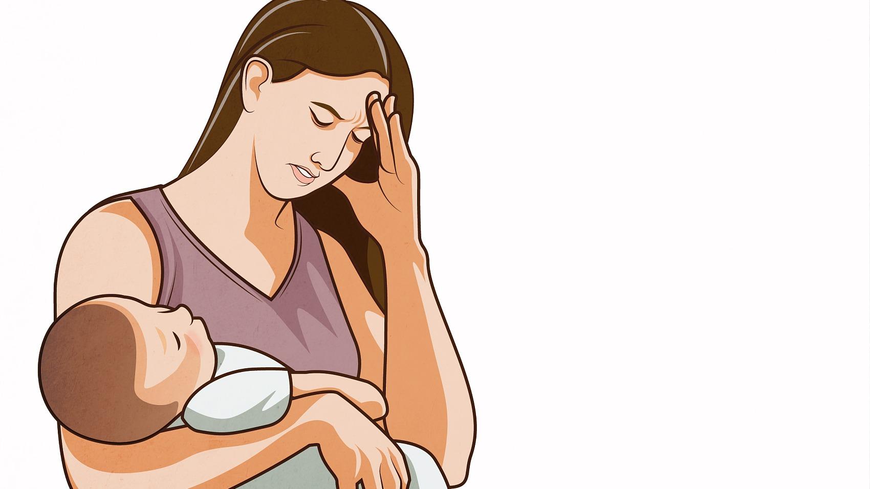 调查显示法国六分之一“新手妈妈”受产后抑郁症困扰