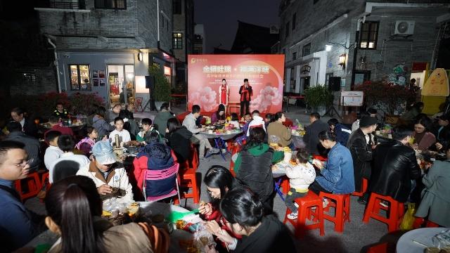 荔湾｜泮塘街坊围炉煮茶，古村年味儿浓