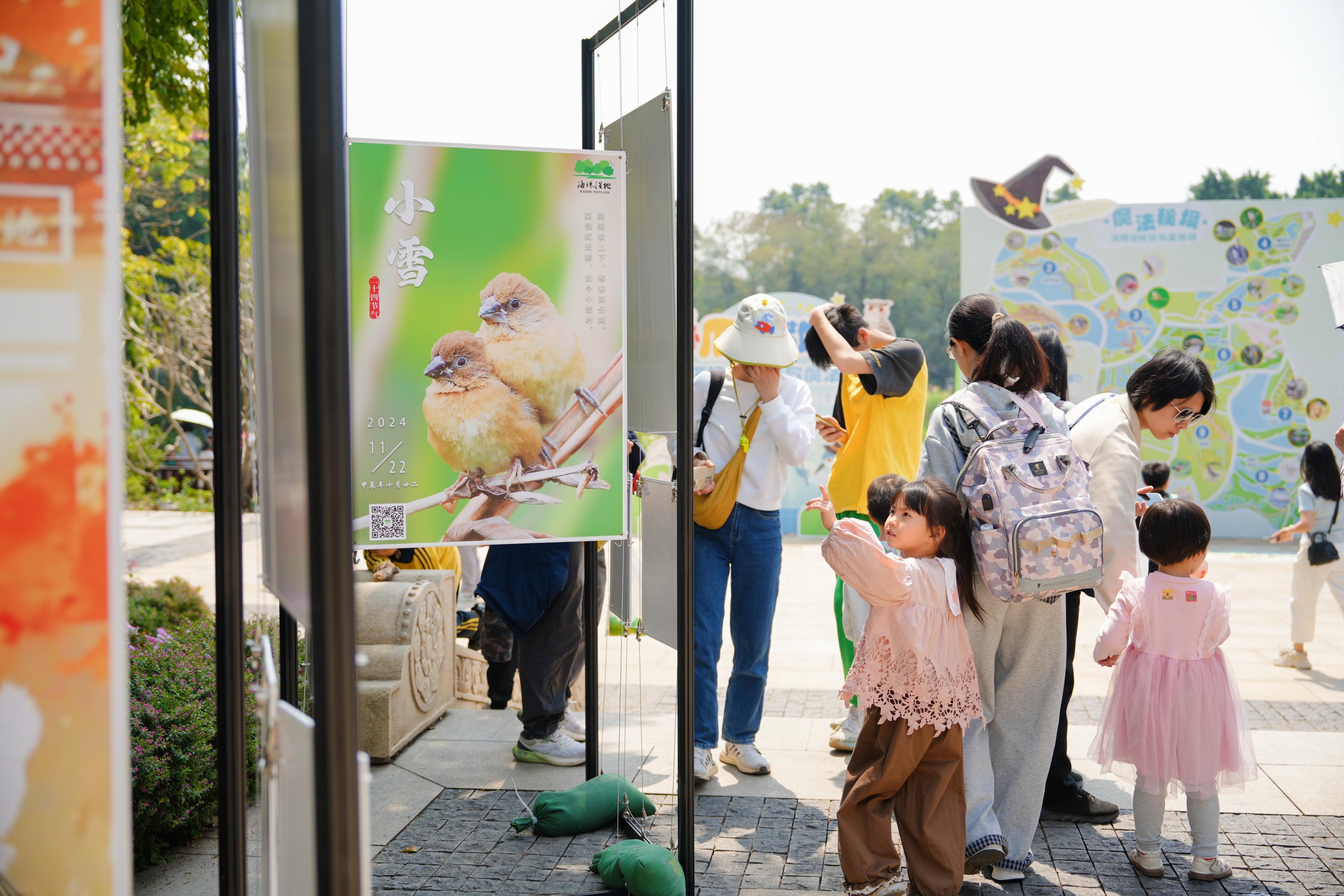 广州海珠国家湿地公园举行第七届观鸟比赛