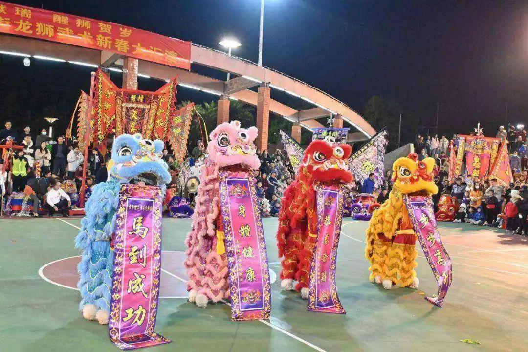时隔四年，钟村街龙狮武术新春大汇演！长龙起舞、醒狮“漂移”，再次刷屏朋友圈！_广州日报大洋网